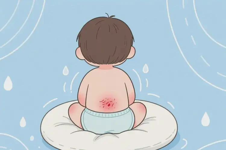 少儿屁股出现湿疹不管它会自己自愈吗(图4)