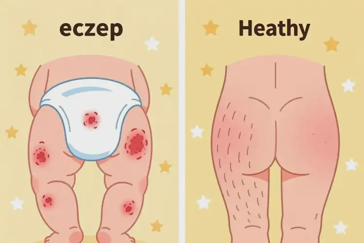 嬰幼兒肛周出現(xiàn)濕疹可不可以徹底自愈(圖2)