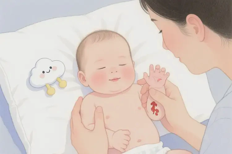 嬰幼兒身上出現(xiàn)濕疹不管它會自己痊愈嗎(圖1)