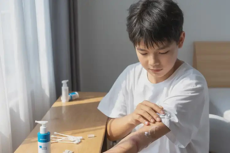 青少年身上出現(xiàn)濕疹能靠自己自愈嗎(圖4)