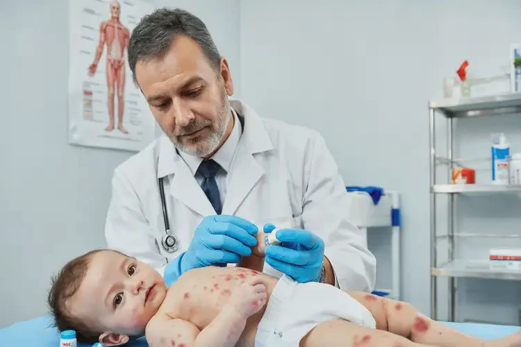 寶寶屁股上容易長(zhǎng)濕疹不管它會(huì)自己痊愈嗎(圖2)