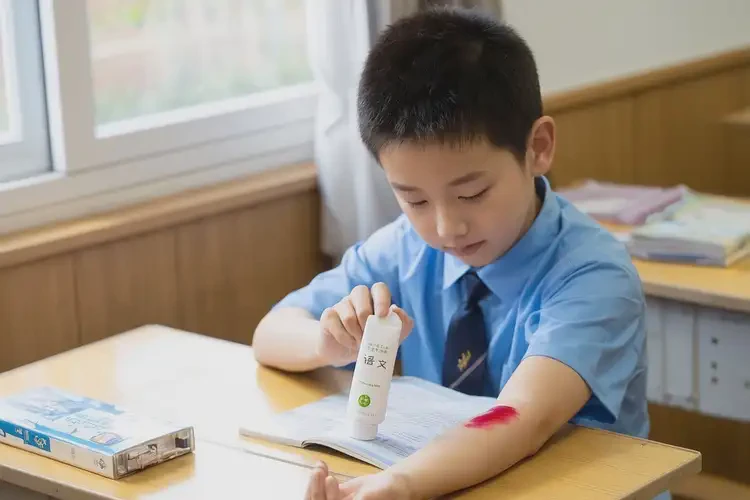 小學(xué)生手臂出濕疹不管它會自己好嗎(圖3)