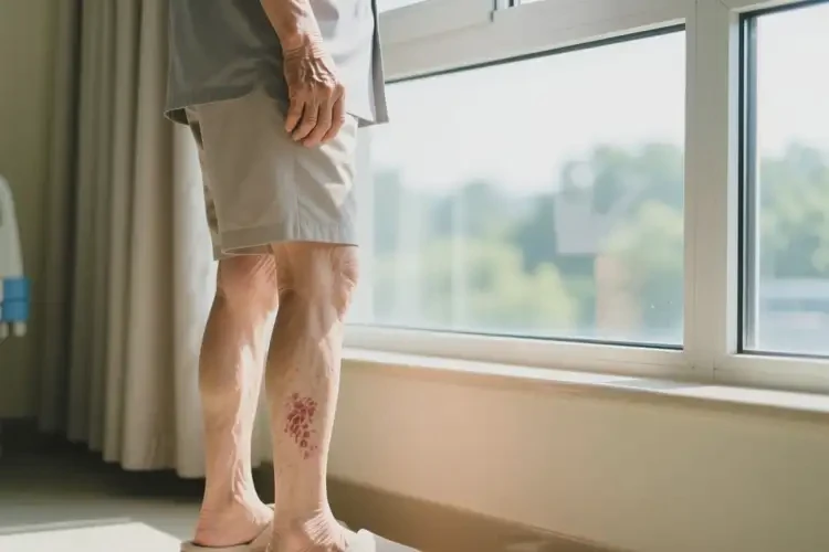 高齡老人小腿有濕疹可不可以徹底自愈(圖1)