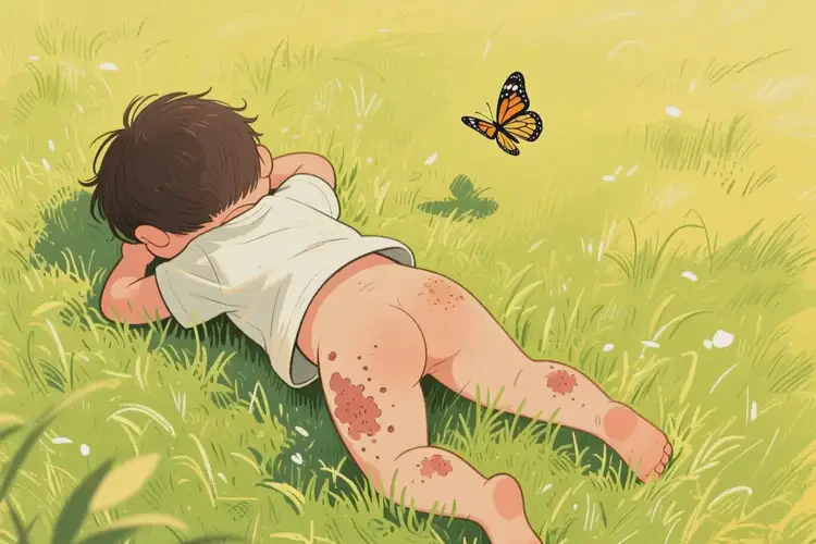 兒童屁股上出濕疹可不可以徹底自愈(圖2)