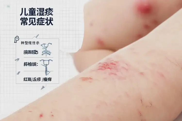小孩全身經(jīng)常長濕疹可不可以徹底自愈(圖1)