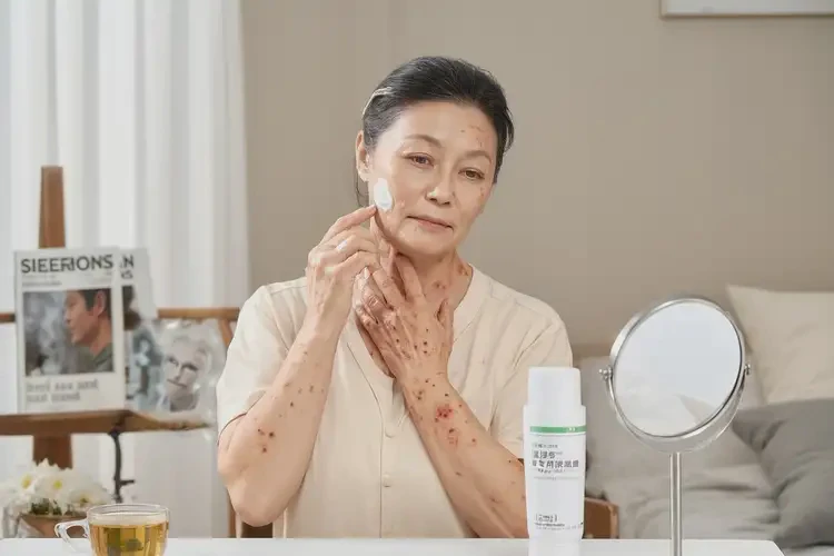 女性脖子上经常起湿疹不管它会自己好吗(图2)