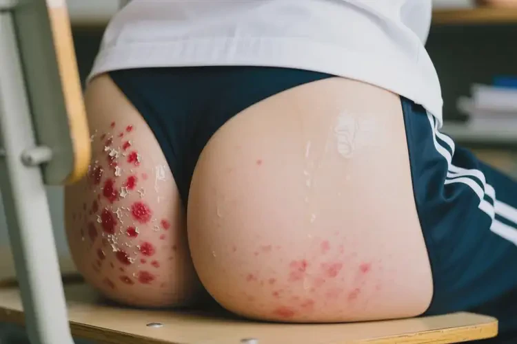 大學(xué)生屁股偶爾起濕疹能不能徹底自愈(圖3)