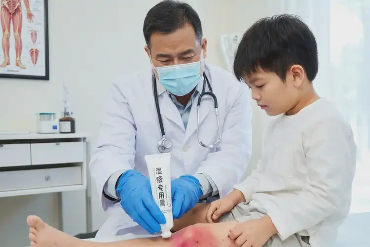 少兒大腿偶爾長(zhǎng)濕疹能夠徹底治愈嗎(圖3)