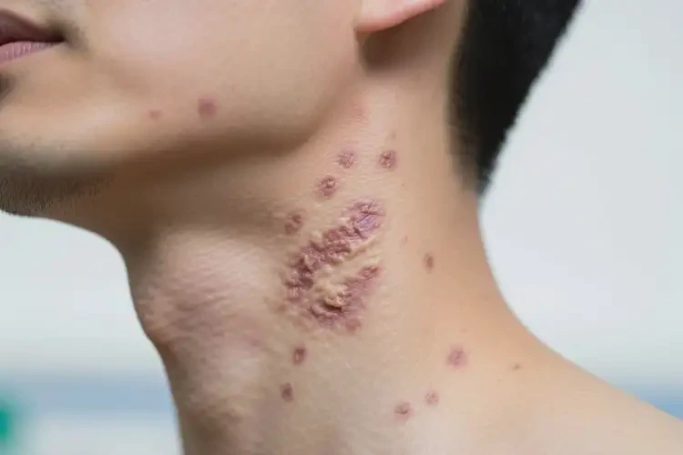 男人脖子容易長濕疹不管它會自己痊愈嗎(圖4)