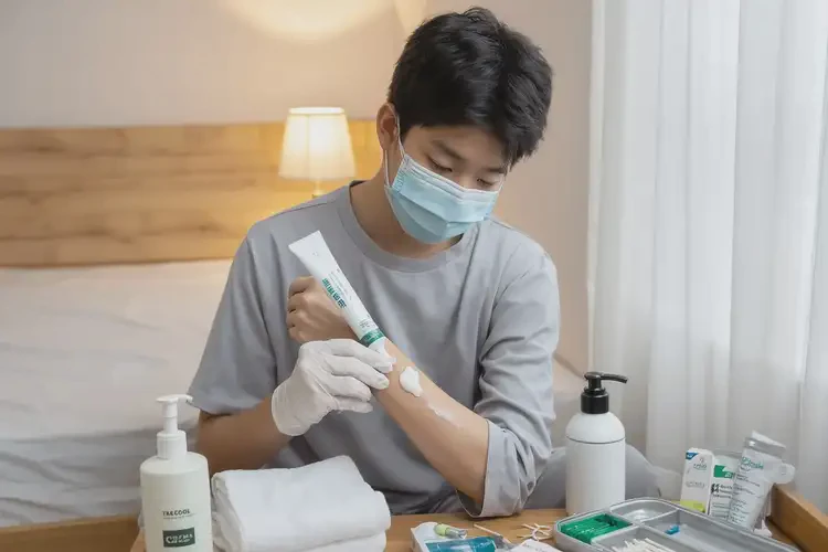 青少年屁股起濕疹能夠徹底治愈嗎(圖2)