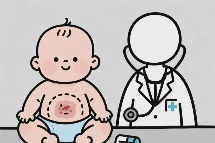 寶寶肚子容易長(zhǎng)濕疹不管它會(huì)自己痊愈嗎(圖1)