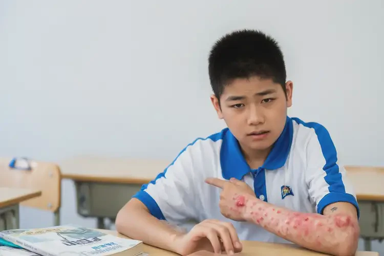 中學(xué)生手上偶爾長濕疹可以徹底自愈嗎(圖4)
