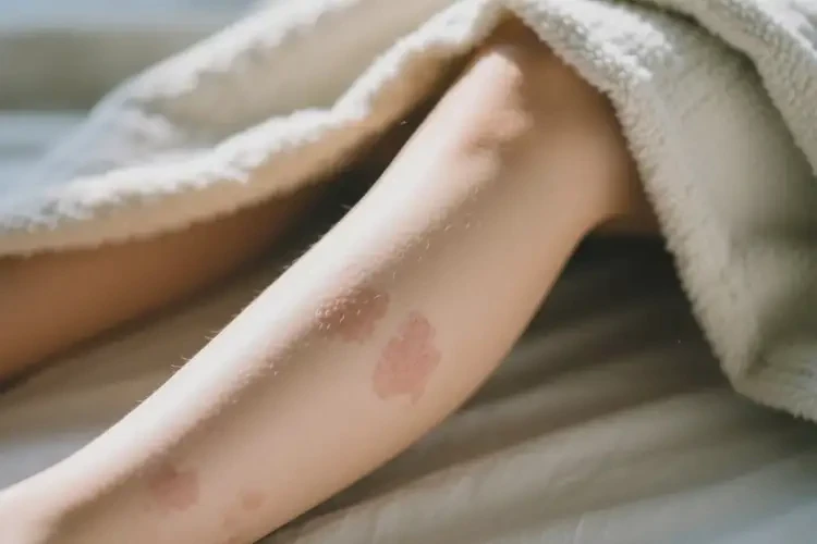 女生大腿偶爾長(zhǎng)濕疹能靠自己自愈嗎(圖2)