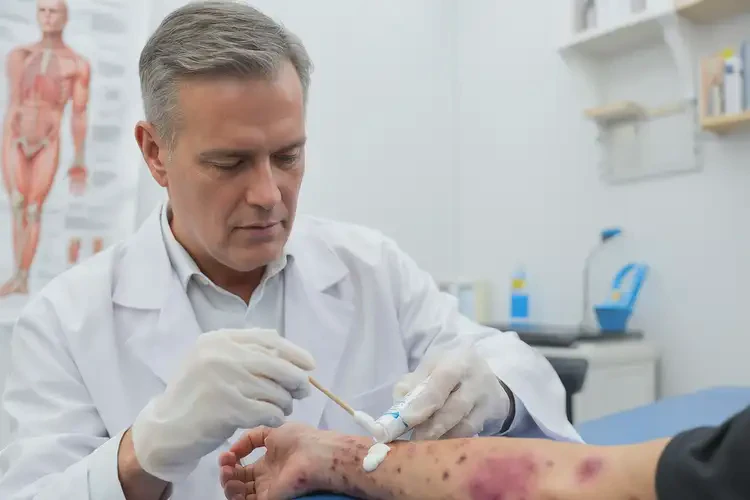 男人全身經(jīng)常起濕疹不管它會(huì)自己自愈嗎(圖3)