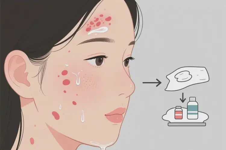 青年人臉上有濕疹能夠徹底治愈嗎(圖3)