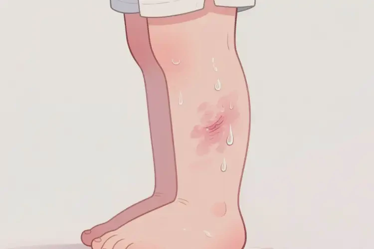 小兒小腿容易長濕疹可以徹底自愈嗎(圖2)