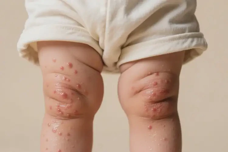 小兒大腿上出濕疹不管它會自己好嗎(圖4)