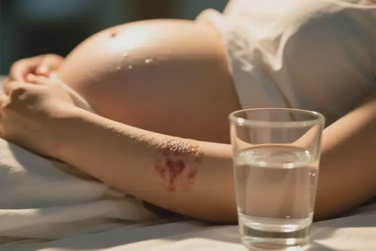 產(chǎn)婦手臂長(zhǎng)濕疹可不可以徹底自愈(圖1)