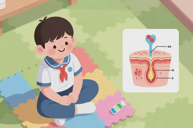 小學(xué)生屁股長濕疹能夠徹底治愈嗎(圖2)