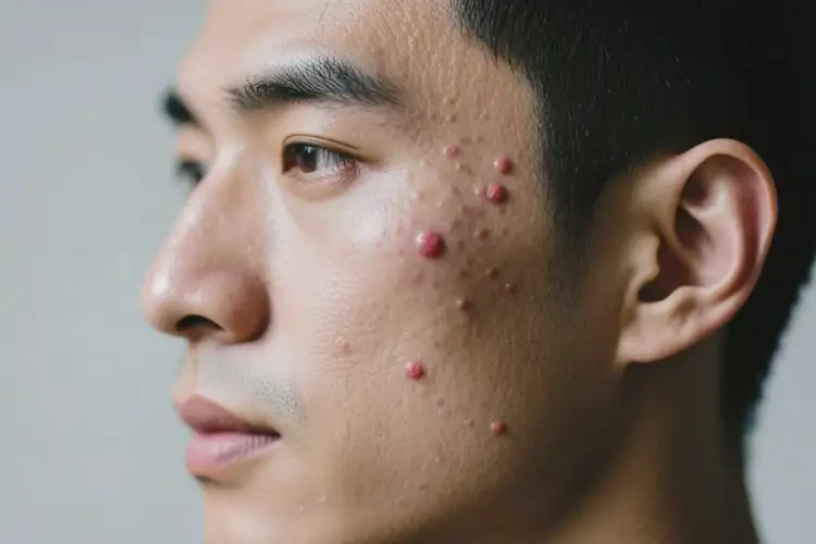 男性脸上偶尔起湿疹不管它会自己好吗(图3)