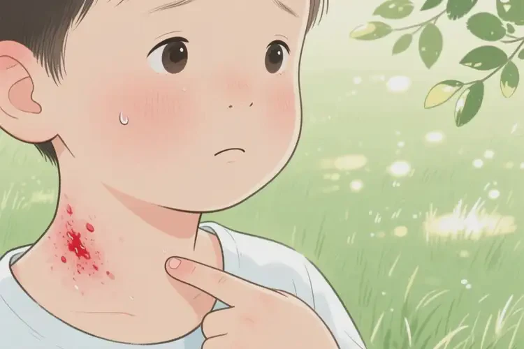 孩子脖子上经常起湿疹能彻底自愈吗(图2)