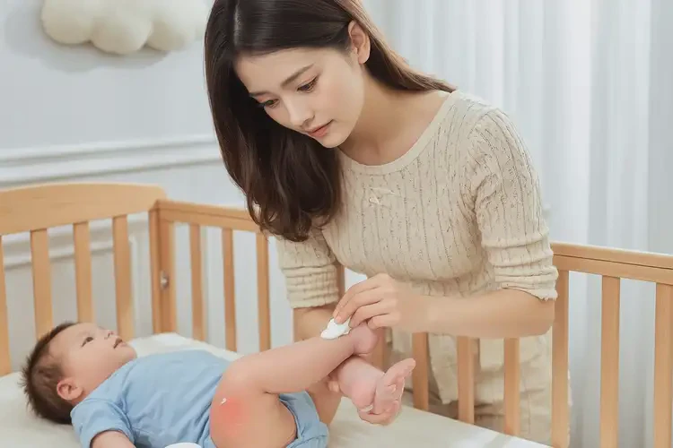 寶寶大腿出現(xiàn)濕疹不管它會自己痊愈嗎(圖3)