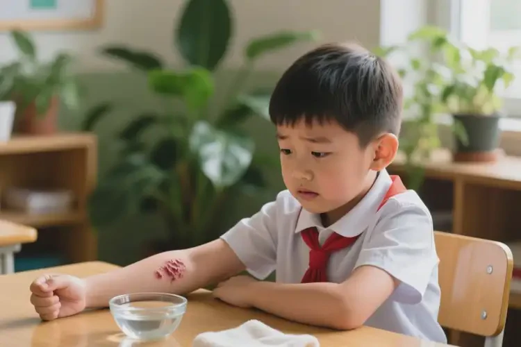 小學(xué)生手臂容易起濕疹能靠自己自愈嗎(圖3)