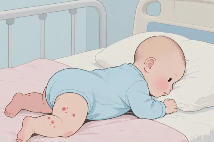 婴幼儿屁股上容易起湿疹不管它会自己自愈吗(图2)