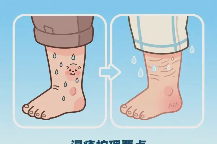 高齡老人小腿經(jīng)常長濕疹可以徹底自愈嗎(圖1)