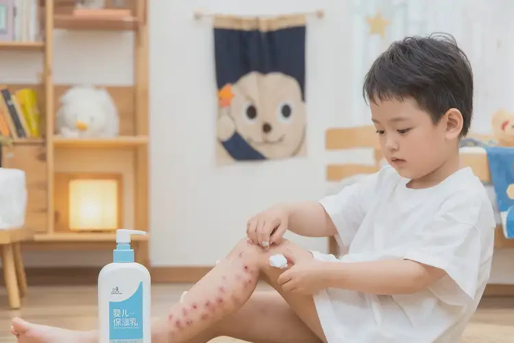 小學(xué)生手臂起濕疹能夠徹底治愈嗎(圖2)
