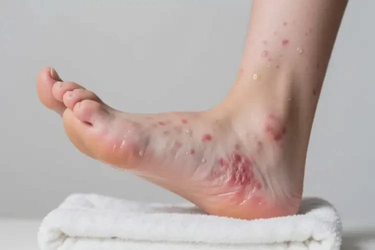 青少年腳上起濕疹能不能徹底自愈(圖3)