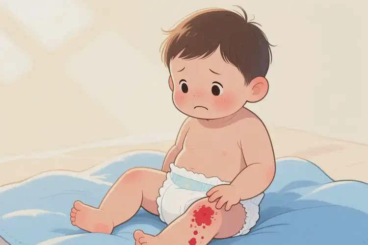 幼兒大腿容易長(zhǎng)濕疹不管它會(huì)自己自愈嗎(圖4)