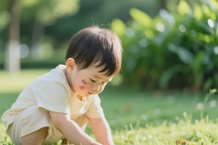 小孩臉上經(jīng)常長濕疹不管它會自己自愈嗎(圖3)