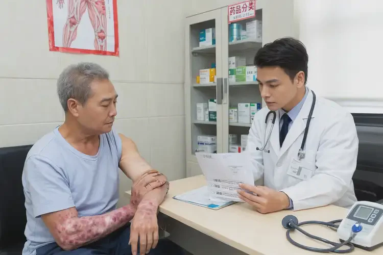 男人手臂起濕疹不管它會自己痊愈嗎(圖2)