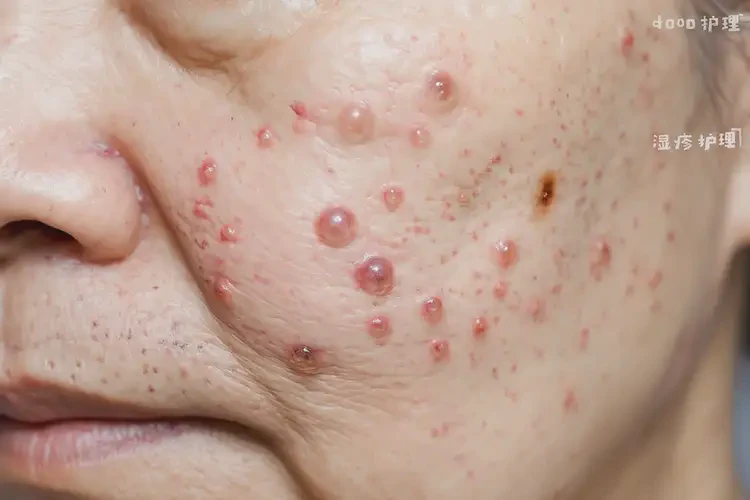 女生面部有濕疹不管它會自己好嗎(圖4)