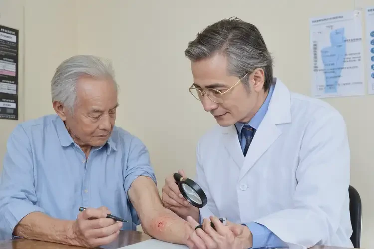 高齡老人全身出濕疹能夠徹底治愈嗎(圖3)