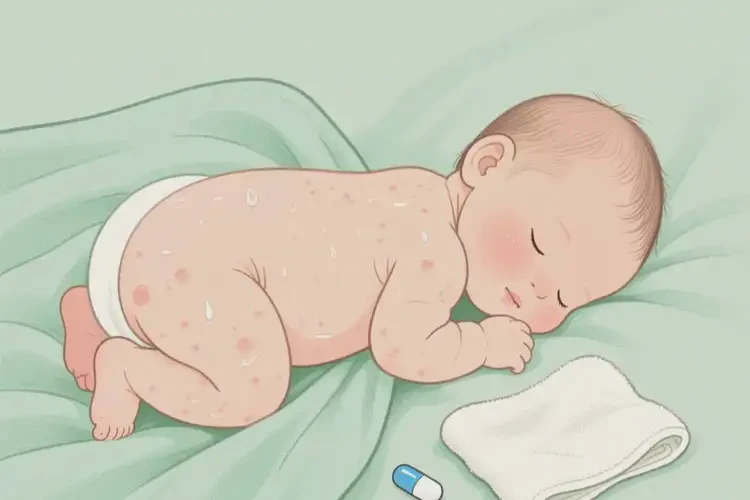 小兒肛周偶爾起濕疹能夠徹底治愈嗎(圖2)