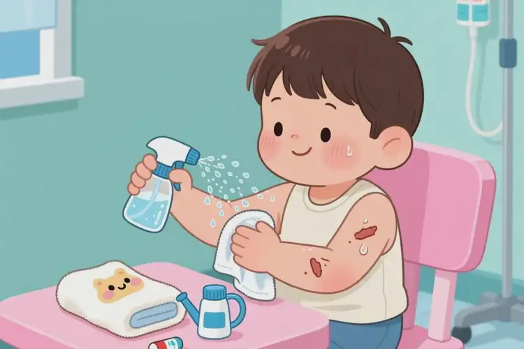 少兒手臂上容易長(zhǎng)濕疹能夠徹底治愈嗎(圖1)