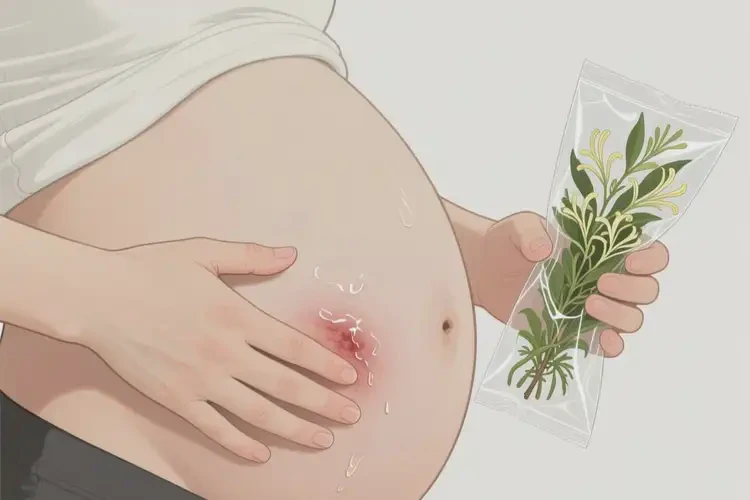 產(chǎn)婦肚子上容易長(zhǎng)濕疹不管它會(huì)自己自愈嗎(圖2)