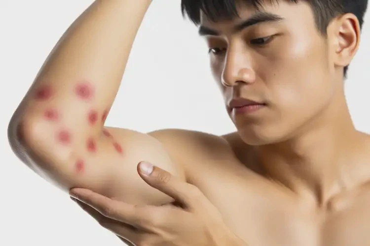 青年人手臂起濕疹不管它會自己好嗎(圖3)