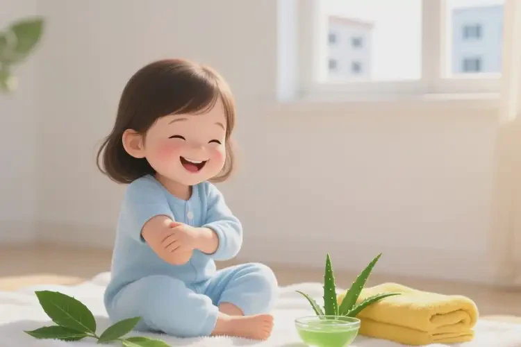 孩子大腿起濕疹能靠自己自愈嗎(圖4)