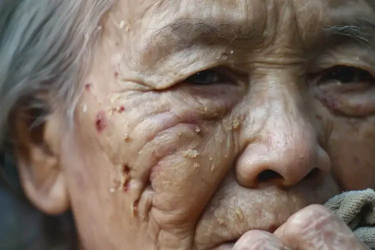 高齡老人四肢容易起濕疹不管它會自己好嗎(圖4)