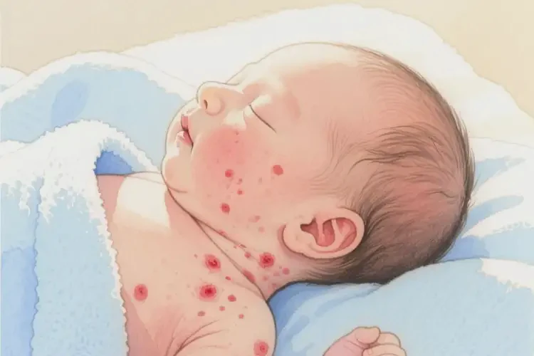 新生儿脖子经常长湿疹不管它会自己痊愈吗(图4)