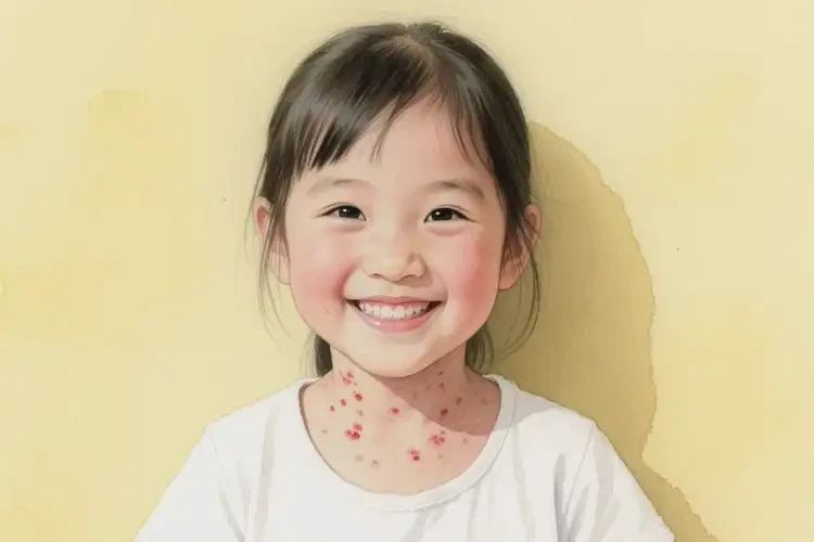 小孩脖子容易长湿疹可不可以彻底自愈(图2)