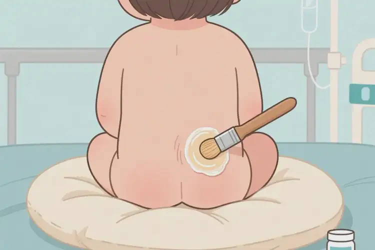 兒童屁股上偶爾長濕疹能夠徹底治愈嗎(圖3)