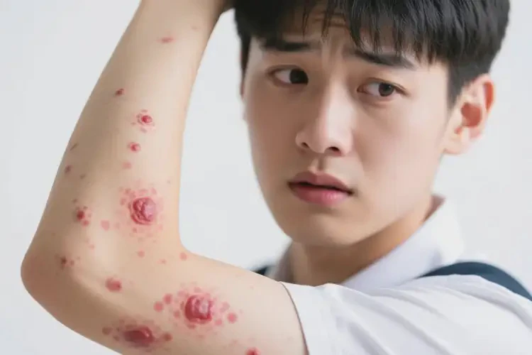 大學(xué)生手臂起濕疹可不可以徹底自愈(圖4)