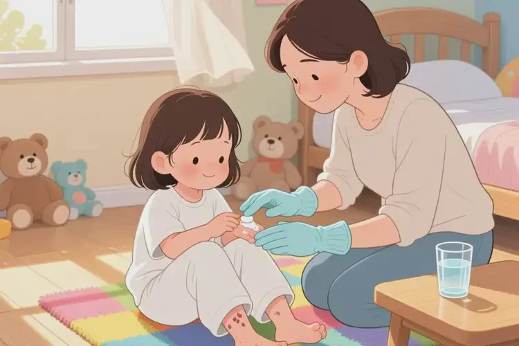 兒童小腿容易起濕疹能夠徹底治愈嗎(圖4)