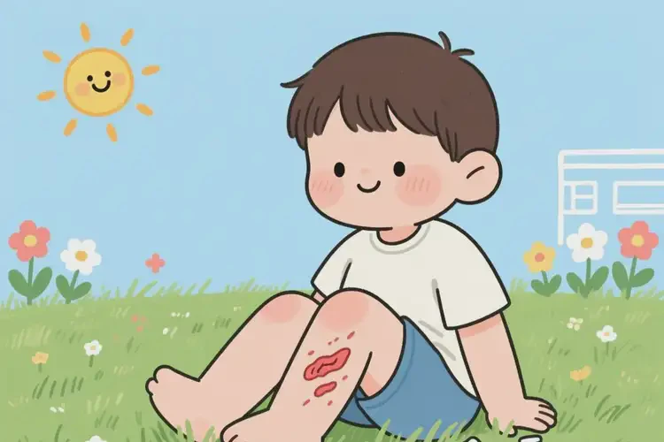 小孩大腿經(jīng)常長濕疹不管它會自己痊愈嗎(圖3)