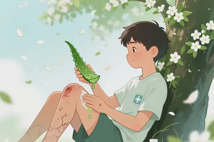 青少年小腿上出濕疹能夠徹底治愈嗎(圖1)