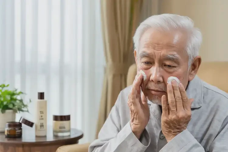 高齡老人臉上容易起濕疹可不可以徹底自愈(圖2)